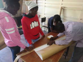 Students at work