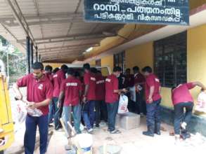 Cleaning work at Ranni