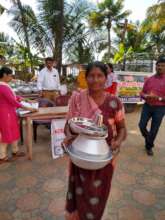 supports flood affected family