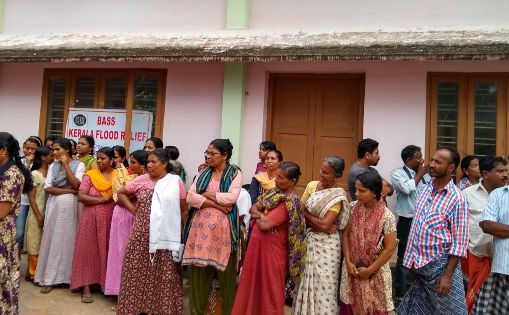 Reports on Kerala Floods Relief and Rebuild for 400 families