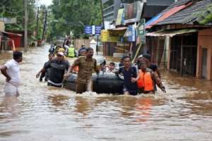 People are taken to safe places