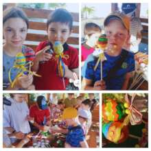 Easter Activities at the Refugee Camp