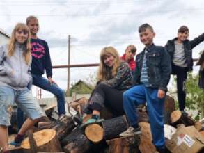Firewood to keep the family warm during winter