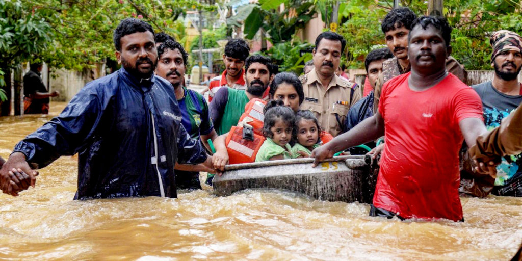 Kerala flood relief program