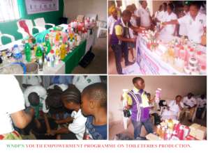 EMPOWERMENT FOR THE PRODUCTION OF TOILETRIES