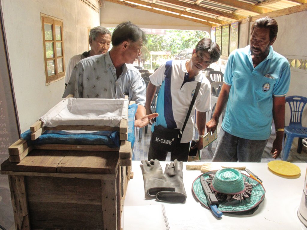 Harvesting honey saves forests and lives
