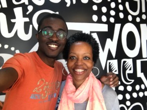 Yuniya & Jonathan Damilola after planning session