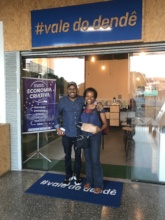 Yuniya and Paulo Rogerio, co-founder Vale do Dende