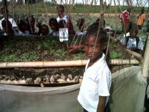 Girl with Nursery Bed, Liberia