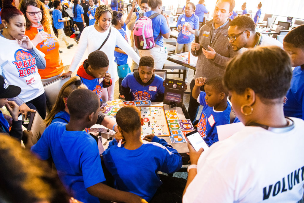 Support Learn Fresh and NBA Math Hoops