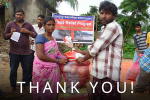 Families received much needed supplies