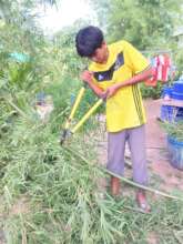 A young man has a chance to learn and succeed