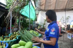 Getting produce ready for distribution