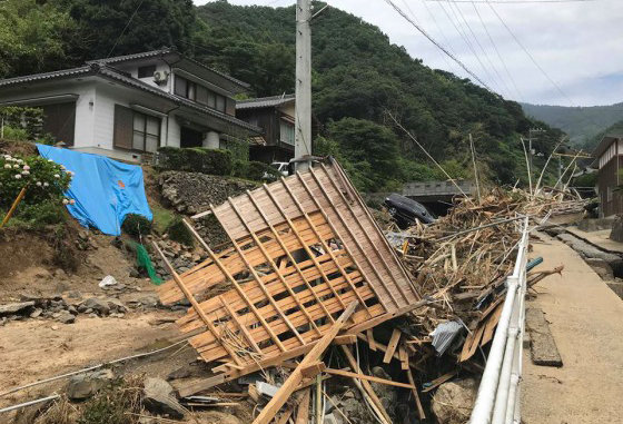 Relief Fund for Disasters occurred in Japan 2018