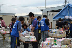 Activities (East Japan great earthquake disaster