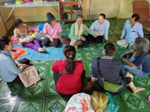 A village of support, for a mother and her baby.