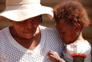 Another of Topsy's inspiring Gogos and grandchild