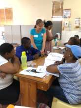 ECD Practitioners Engaged in PB Training at Topsy