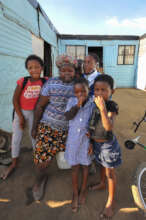 Children from one of the communities we work in