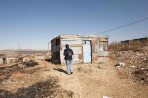 An informal dwelling in rural Mpumalanga