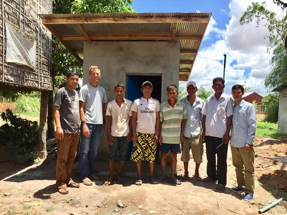 Safe toilets help flush out disease in Cambodia