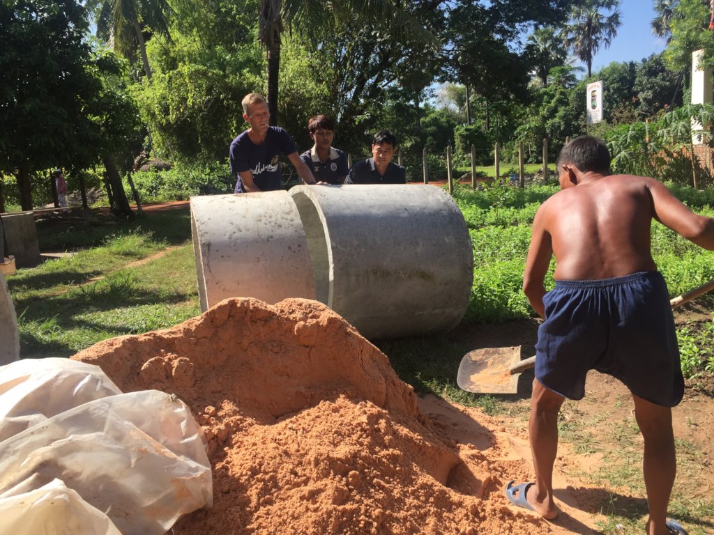 Safe toilets help flush out disease in Cambodia