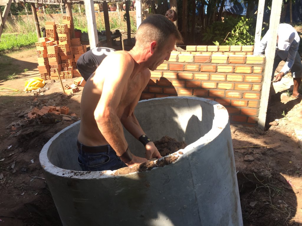 Safe toilets help flush out disease in Cambodia