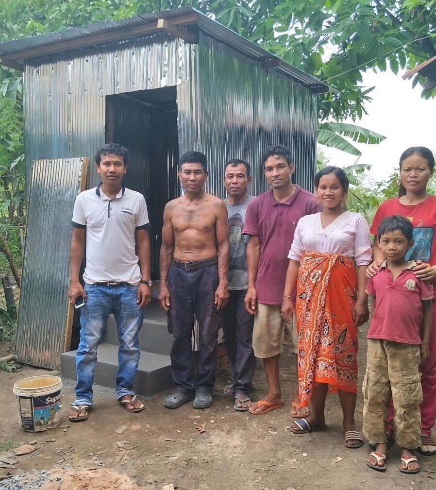 Safe toilets help flush out disease in Cambodia