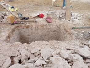 Toilet under construction