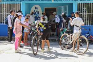 Cycle around town with one of the women eco guides