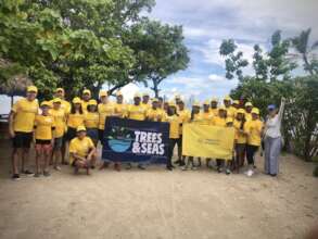 Planting and clean up Punta Arena Trees and Seas