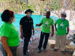 Visit to local recyclers and their storage center!