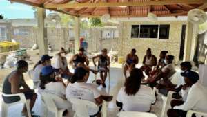 Lean no waste workshop with environmental guards