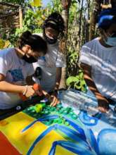 Making of the mural!