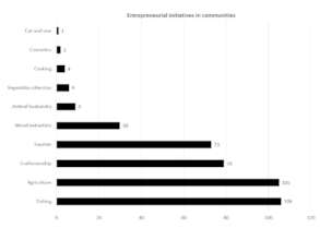 Entrepreneurial initiatives in communities