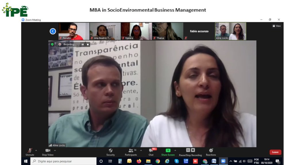 Founders of the Produzindo Certo Company