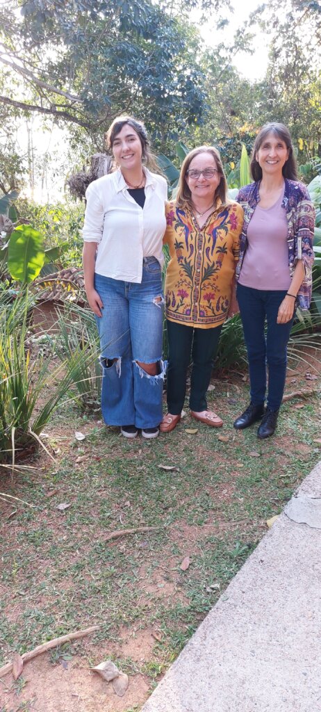 The new grantees, Alessandra and Maria