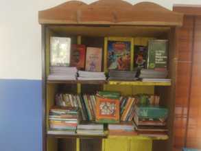 Arrival of new books in the school library