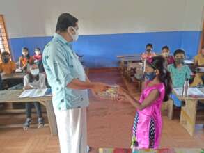 Mask distribution