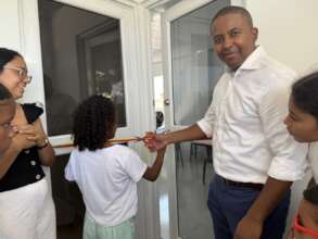Cutting the Ribbon for the AI Skills Lab