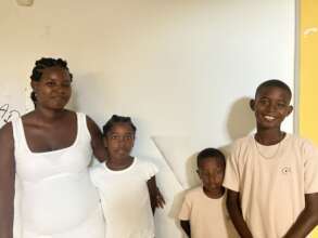 Johan with His Family