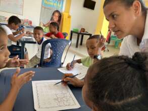 Children Learning Math