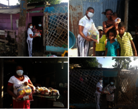 Food distribution.