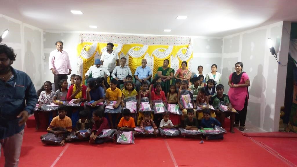 Distribution of uniform, School bag and school kit