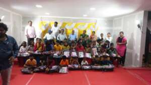 Distribution of uniform, School bag and school kit