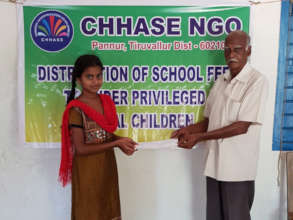 School fee distribution