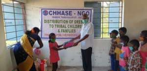 Distribution of new dresses