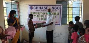 Distribution of new dresses