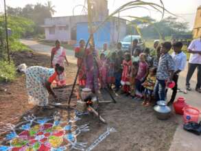 Pongal cooking