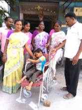 Wheel chair distribution